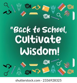 Volver a la escuela citas motivacionales Antecedentes.