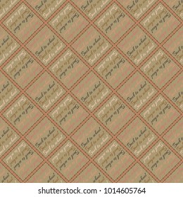Back to school, new seamless pattern for background. Decorative backdrop can be used for wallpaper, pattern fills, web page background, surface textures. Memphis style for fashion