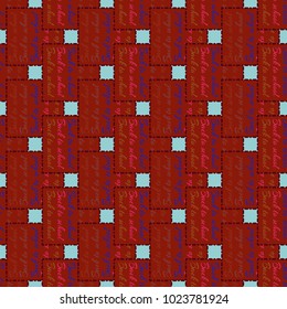 Back to school, new seamless pattern for background. Decorative backdrop can be used for wallpaper, pattern fills, web page background, surface textures. Memphis style for fashion