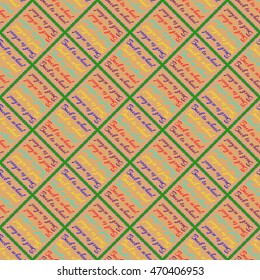 Back to school, new seamless pattern for background.