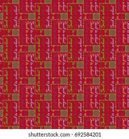 Back to school, new seamless pattern for background. Decorative backdrop can be used for wallpaper, pattern fills, web page background, surface textures. Memphis style for fashion