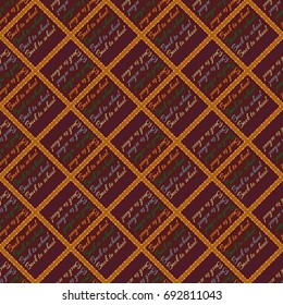 Back to school, new seamless pattern for background. Decorative backdrop can be used for wallpaper, pattern fills, web page background, surface textures. Memphis style for fashion