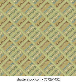 Back to school, new seamless pattern for background. Decorative backdrop can be used for wallpaper, pattern fills, web page background, surface textures. Memphis style for fashion