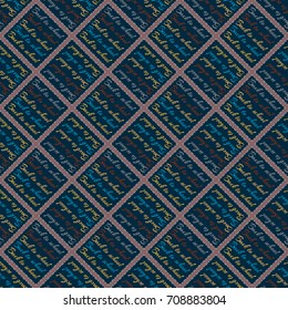 Back to school, new seamless pattern for background. Decorative backdrop can be used for wallpaper, pattern fills, web page background, surface textures. Memphis style for fashion
