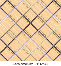 Back to school, new seamless pattern for background. Decorative backdrop can be used for wallpaper, pattern fills, web page background, surface textures. Memphis style for fashion