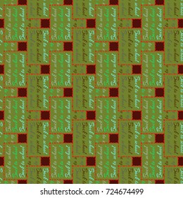 Back to school, new seamless pattern for background. Decorative backdrop can be used for wallpaper, pattern fills, web page background, surface textures. Memphis style for fashion
