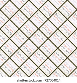 Back to school, new seamless pattern for background. Decorative backdrop can be used for wallpaper, pattern fills, web page background, surface textures. Memphis style for fashion