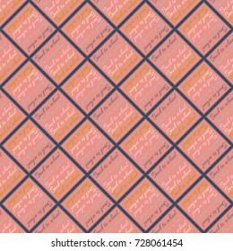 Back to school, new seamless pattern for background. Decorative backdrop can be used for wallpaper, pattern fills, web page background, surface textures. Memphis style for fashion