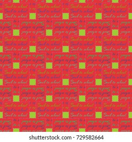Back to school, new seamless pattern for background. Decorative backdrop can be used for wallpaper, pattern fills, web page background, surface textures. Memphis style for fashion