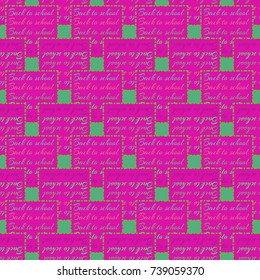 Back to school, new seamless pattern for background. Decorative backdrop can be used for wallpaper, pattern fills, web page background, surface textures. Memphis style for fashion