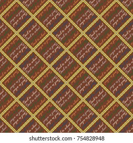 Back to school, new seamless pattern for background. Decorative backdrop can be used for wallpaper, pattern fills, web page background, surface textures. Memphis style for fashion