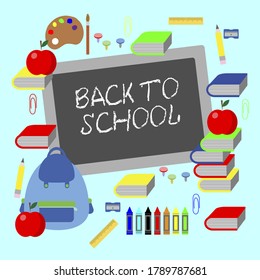 back to school office clipart