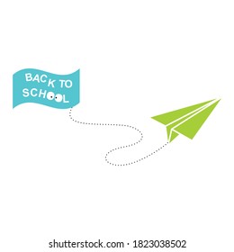 De vuelta a la escuela. Plano de papel