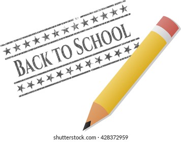 Back to School pencil draw