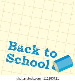 back to school, pencil drawing