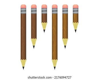 back to school pencil drawing student vector element illustration diversity classroom kids colorful