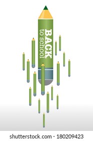 back to school pencil, back to school, mini school, school, students, pencil, art pencil, pencil going up, pencil flying