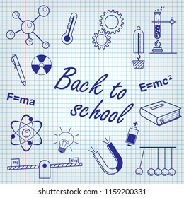Back to school. physics lesson