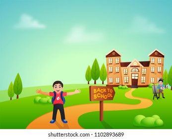 Back to School, Poster, or Banner Design.