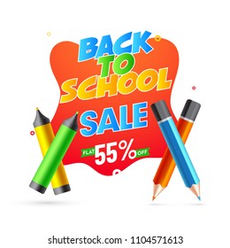 Back to School, Poster, or Banner Design.