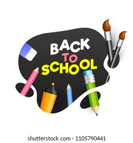 Back to School, Poster, or Banner Design.