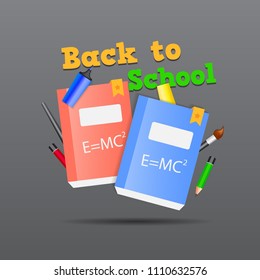 Back to School, Poster, or Banner Design. 