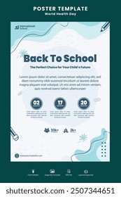 Back To School Poster Template