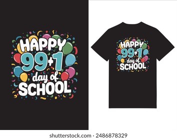 Back To School Print-ready T-shirt Design