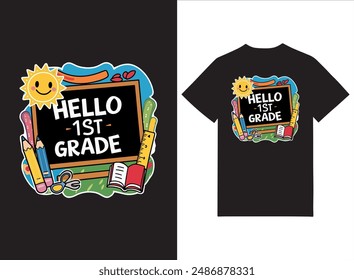 Back To School Print-ready T-shirt Design