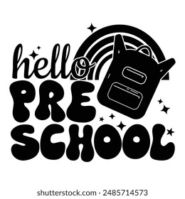 Back to School Quotes Black and white for Crafting Printing