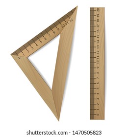 Back to school, realistic ruler set, school banner, isolated ruler, hello autumn, hello september