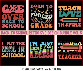 Back To School Retro Svg Bundle Vol 5,Retro Back to School SVG Bundle,Retro School SVG Bundle, Retro Teacher SVG Bundle,Back to School Retro T-Shirt Design Bundle,Retro Bundle,School Retro bundle