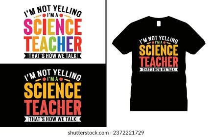 Back To School Retro Teacher Kids Hippie T-Shirt Design Vector