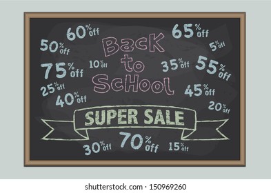 Back to school sale.