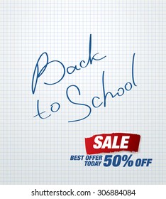 Back to school sale