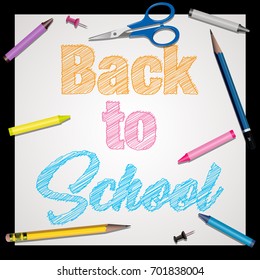 Back to School Sale Background