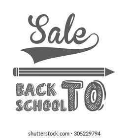 Back to School Sale Design