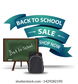 Back School Sale Discount Clickable Web Stock Vector (Royalty Free ...