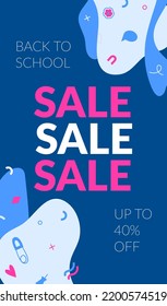 Back to School Sale Poster 