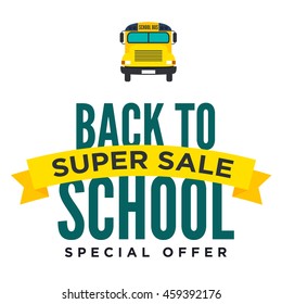 Back to School Sale Sign