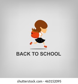 back to school, schoolgirl