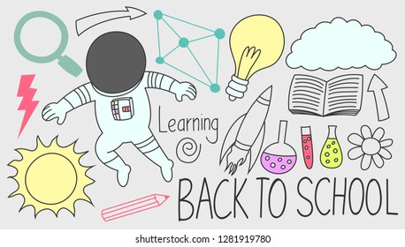 Back to school science doodles