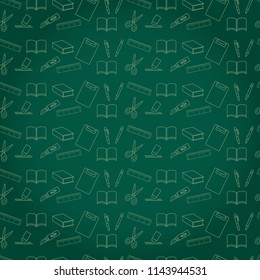 Back To School Seamless Pattern 
