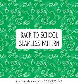 Back to School Seamless Pattern