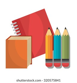 Back to school season design, vector illustration eps10