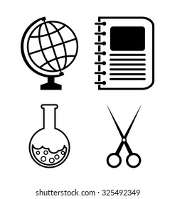 Back to school season design, vector illustration eps10.