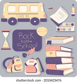 back to school. September 1. autumn