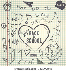 Back to school set.