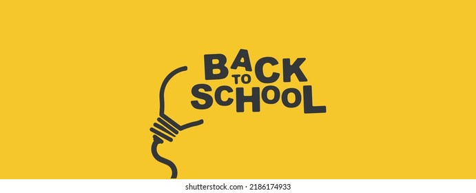 Back to school sign on green background