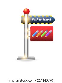 Back to School Signboard